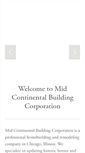 Mobile Screenshot of midcontinentalbuildingcorp.com